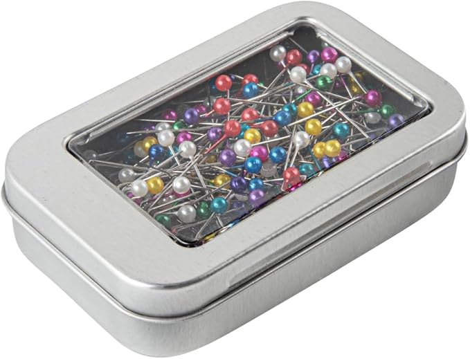 Restaurantware-RW Base 4.5 Ounce Rectangular Tin Containers 100 Durable Tin Boxes With Lids - Clear Window Lids Rounded Edges Silver Storage Containers Customizable Fits Mints Or Pills
