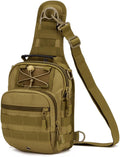 Protector Plus UNISTRENGH Tactical Sling Chest Pack Large MOLLE Crossbody Shoulder Bags Gear Duty Daypack