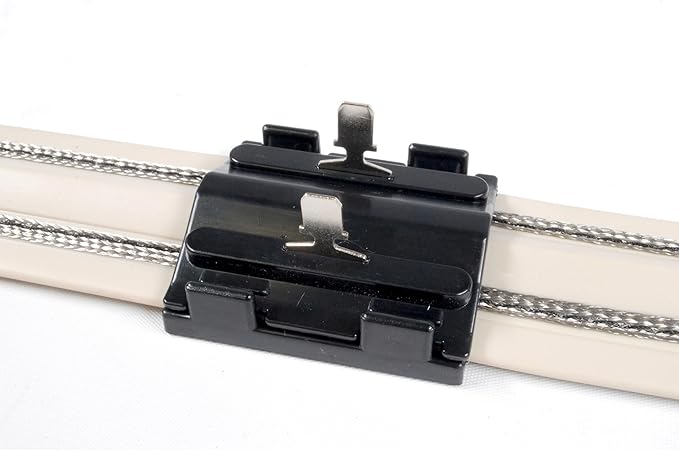 Bird Barrier Flex-Track Quick Connectors – 20pk Straight Connectors for Bird-Shock Tracks Installation – 45-Degree Electrical Wire Connectors with Male Tabs – Easy to Install and Durable