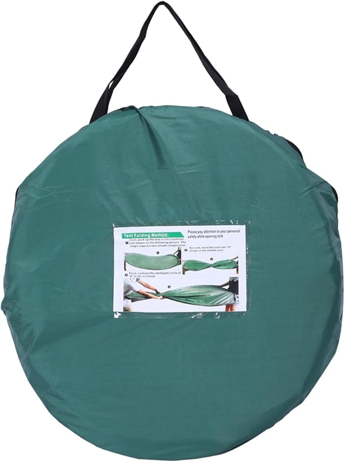 Portable Pop-up Toilet Privacy Shelter Tent for AdultsFoldable Shower Camping TentInstant Changing Dressing Room Rain ShelterOutdoor Toilet Stall for Hiking Beach FishingLightweight&ampSturdy Gre