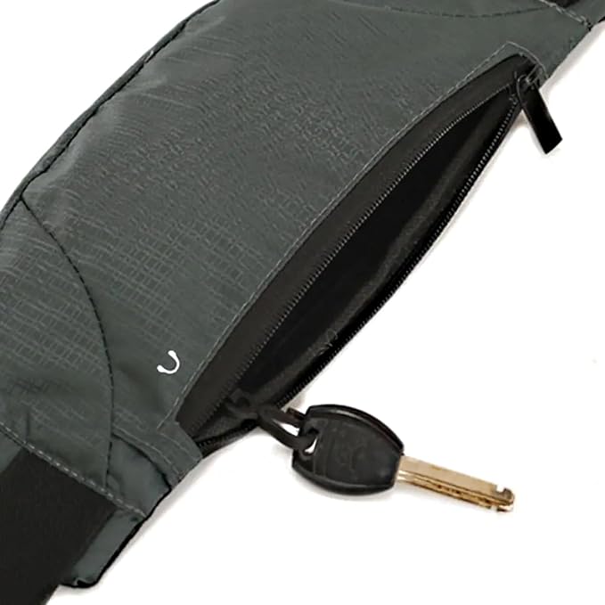 Running Waist Bags Breathable Multi-function Running Lightweight Waterproof Sports Phone Bag for Women Men(Gray)