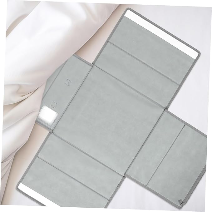 LABRIMP Foldable Storage Bin Box for Bed Blankets Capacity Bedding Organizer Zipper Closure Compact Design for Underbed and Closet