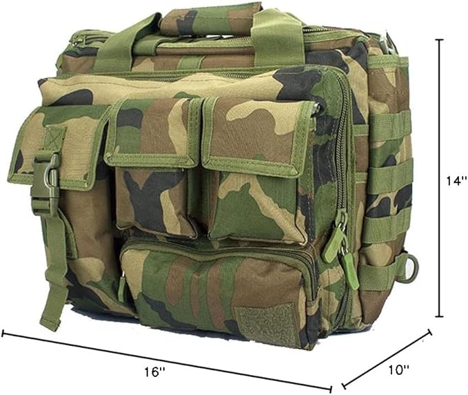 Sunnystacticalgear Outdoor Sports Hiking Pack Range Bag Molle Camouflage Tactical Gear Laptop Bag - WL