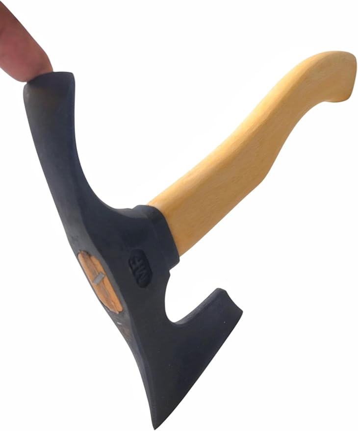 Bearded Hatchet Combo Axe with Adze Blade Bushcraft - Ergonomic Handle