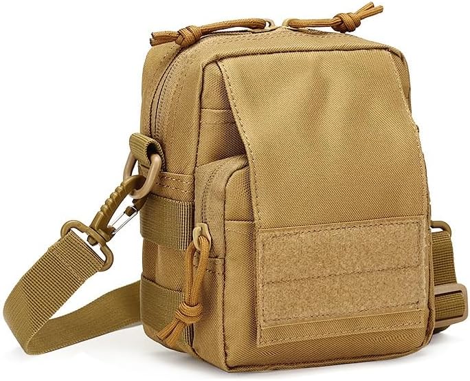 Outdoor Sports Hiking Sling Pack Camouflage Tactical Molle Shoulder Bag Crossbody Casual Pack Waist Pack