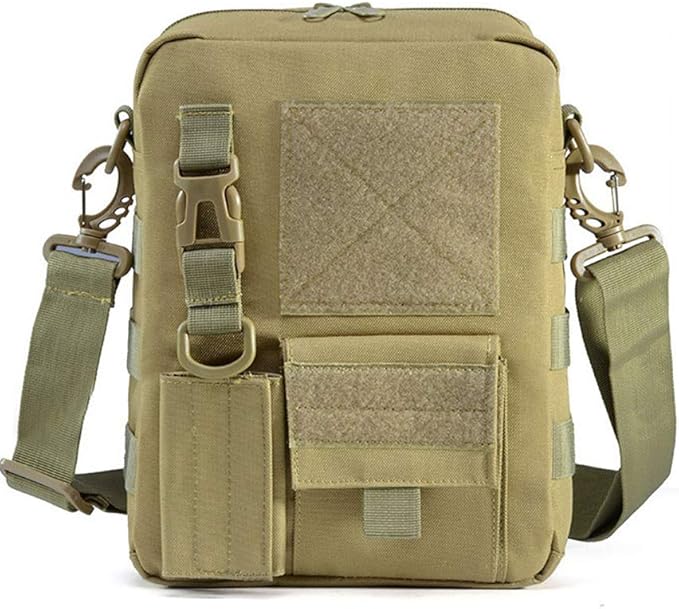 Sunnystacticalgear Outdoor Sports Hiking Sling Pack Camouflage Tactical Shoulder Bag - Tan