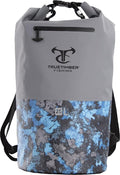 True Timber 15L Round DryBag - December Sky/RipTide
