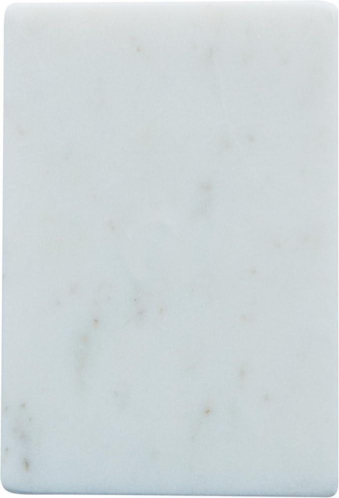 Bloomingville Marble Box Storage Container with Lid White