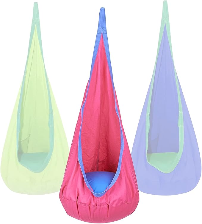 Kids pod SwingChild Hammock Chair for Indoor and Outdoor Also Used for Kids Hammock Swing (Pink)