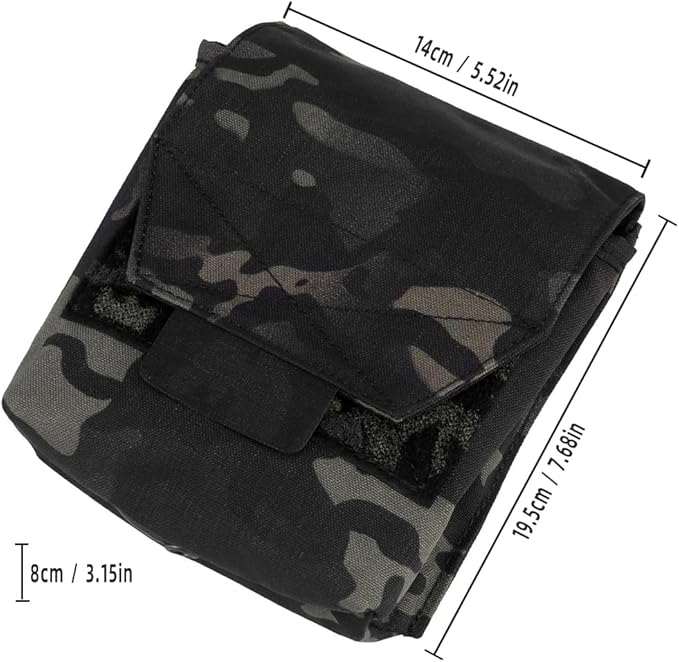 Tactical MOLLE 9MM/5.56 Mag PouchMultifunctional Groceries Pouch Military Utility Waist Bag Mobile Phone Fanny Pack for Vest Belt