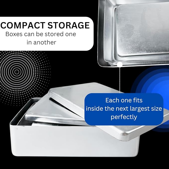 3-Piece Aluminum Storage Box by ToolUSA