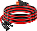10AWG Tinned Copper Wire XT60i to Solar Panel Connector Extension Cable 10FT – Heavy-Duty Solar to XT60i Cable for RC Batteries Drones Solar Power Systems and Renewable Energy Applications