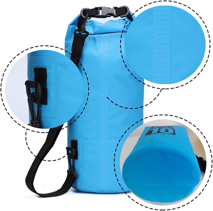 Pack Dry Backpack Waterproof Floating Bag Roll Top for Kayak Rafting Swimming Outdoor Gear Dry Bag /3L/5L/10L/15L/20L