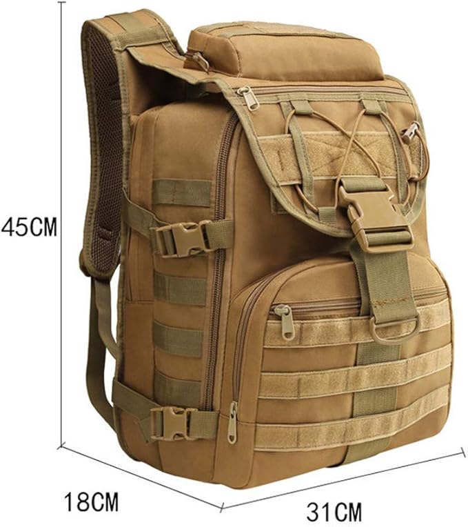 Hiking Backpack 35L Molle Military Tactical Backpack Travel Camping Hiking Rucksack Fishing Outdoor Sports Camouflage Bags