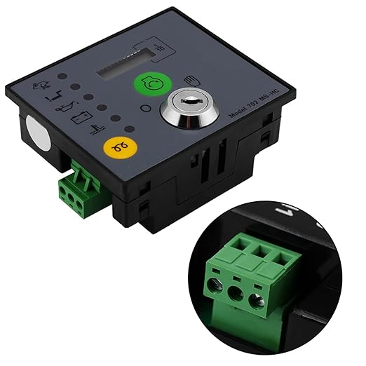 702 Generator Controller Board – DSE702 MS HC Manual Start Control Panel for PTO Generators Compatible with Diesel &amp Gas Generators