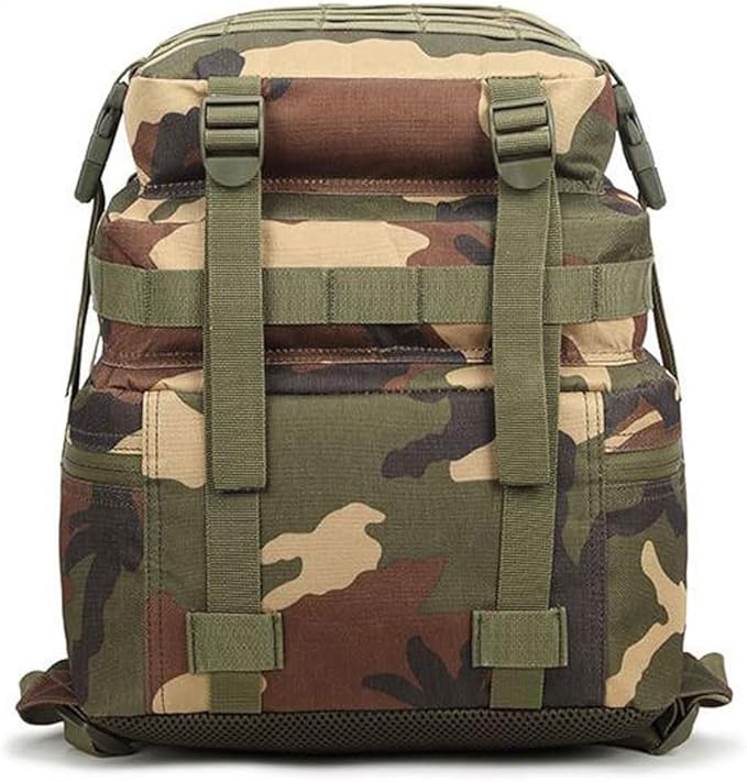 Hiking Backpack Oxford Military Camouflage Backpack for Backpack for Work、School、Camping、HuntingSize：50 * 30 * 28cm(Green)