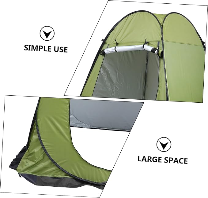 Yardwe Portable Privacy Changing Tent Outdoor Shower Tent for Camping Beach Fishing