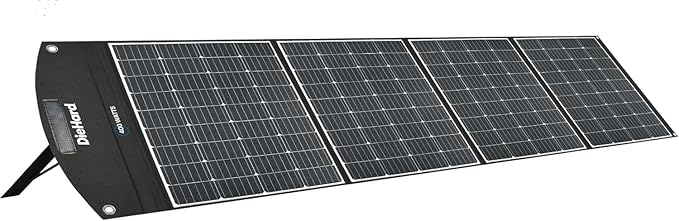 DieHard Portable Power Station 2400-Watt (4800-Watt Peak) 2048Wh with 400W Solar Panel - Quiet Solar Generator for Home Backup Weather Outdoor Recreation Jobsite and More