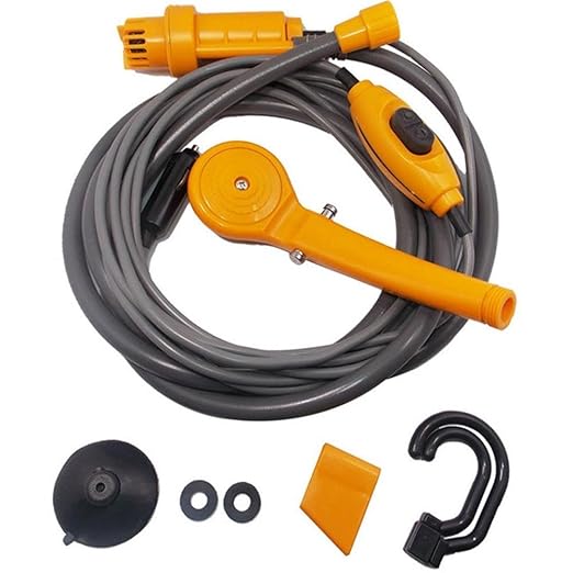 2020 12V Portable Travel Camping ducha Car Pet Dog Shower Washer Electric Pump Outdoor Hiking Kit