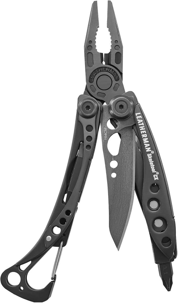 LEATHERMAN Skeletool CX 7-in-1 Lightweight Minimalist Multi-Tool for Everyday Carry (EDC) Home Garden &amp Outdoors Onyx
