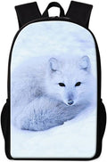 Cute Fox Backpack for Children Cool School Bag Pattern for Girls Boys Day Pack