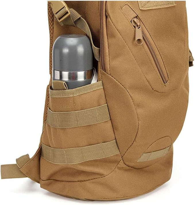 Outdoor Sports Pack Hiking Bag Tactical Rucksack Camo Knapsack Combat Camouflage Tactical Molle 20L Backpack - CP