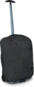 Osprey Farpoint Fairview 36L Wheeled Travel Pack - Carry On Luggage with Wheels - Rolling Backpack Travel Bag Black