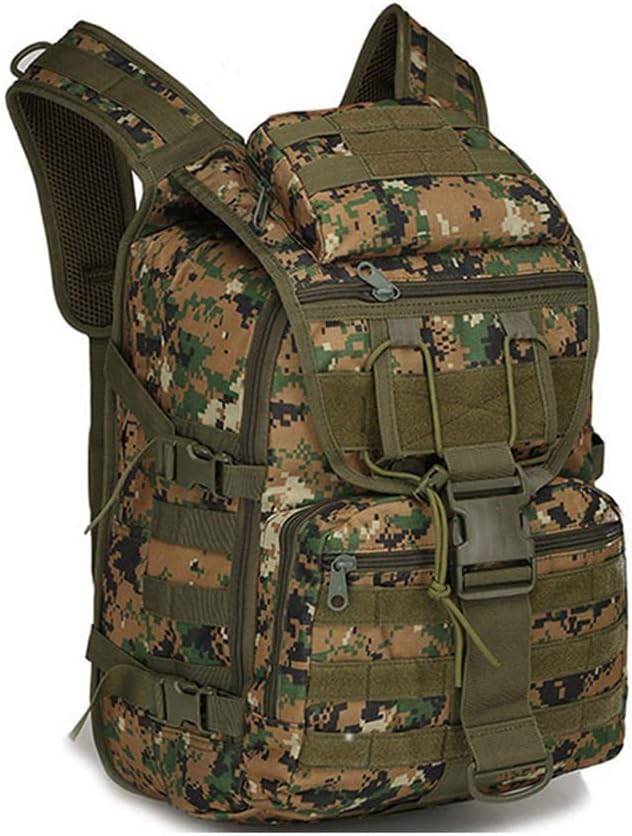 Outdoor Sports Pack Hiking Bag Tactical Rucksack Camo Knapsack Combat Camouflage Tactical Molle X7 35L Backpack
