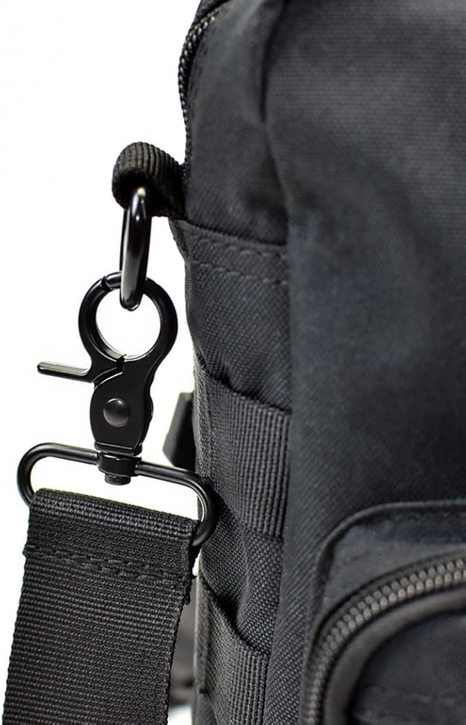 Torch Small Messenger Bag MOLLE Tactical Satchel Courier Pack Single Strap Shoulder Sling for Every Day Carry Gear