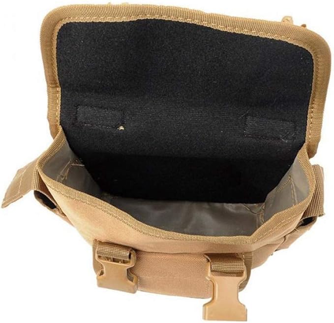 Outdoor Sports Hiking Versipack Bag Tactical Pack with Leg Strap with Belt - Tan