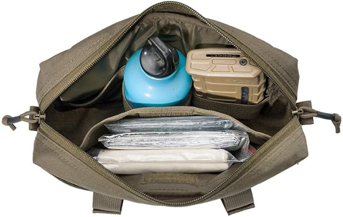 EXCELLENT ELITE SPANKER Tactical Drop Dump Pouch Molle Tool Pouch with Hook &amp Loop Carrying Kit Bag for Tactical Vest Chest Rig