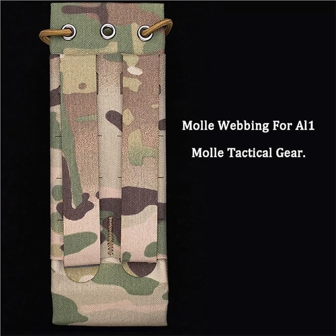 2PCS - F Model Tactical Holder Molle Radio Pouch Universal Radio Bag Adjustable Walkie Talkies Storage Outdoor Sports Duty Belt Pack