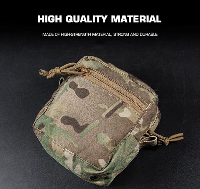 ACEXIER Tactical Molle GP Pouch for Hunting Vest Chest Rig Plate Carrier Belt Bags Zipper Airsoft Military Tool Storage Pack