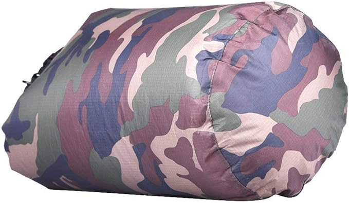 12L &amp 6L Camo Waterproof Dry Bag - Roll Top Compression Sack for Kayaking Beach Rafting Boating Hiking Camping Fishing