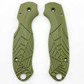 1 Pair G10 Scales Handle Fits for Para3 C223 DIY Making Replacement Accessory(Green)