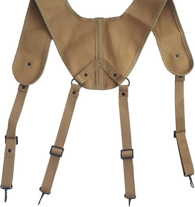 Replica WW2 WWII US Individual Medic Combat Equipment Field Kit Backpack Combination