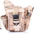 Sunnystacticalgear Outdoor Sports Hiking Sling Bag Shoulder Gear Pack Chest Range Bag Molle Camouflage Tactical Versipack - 3 Color Desert