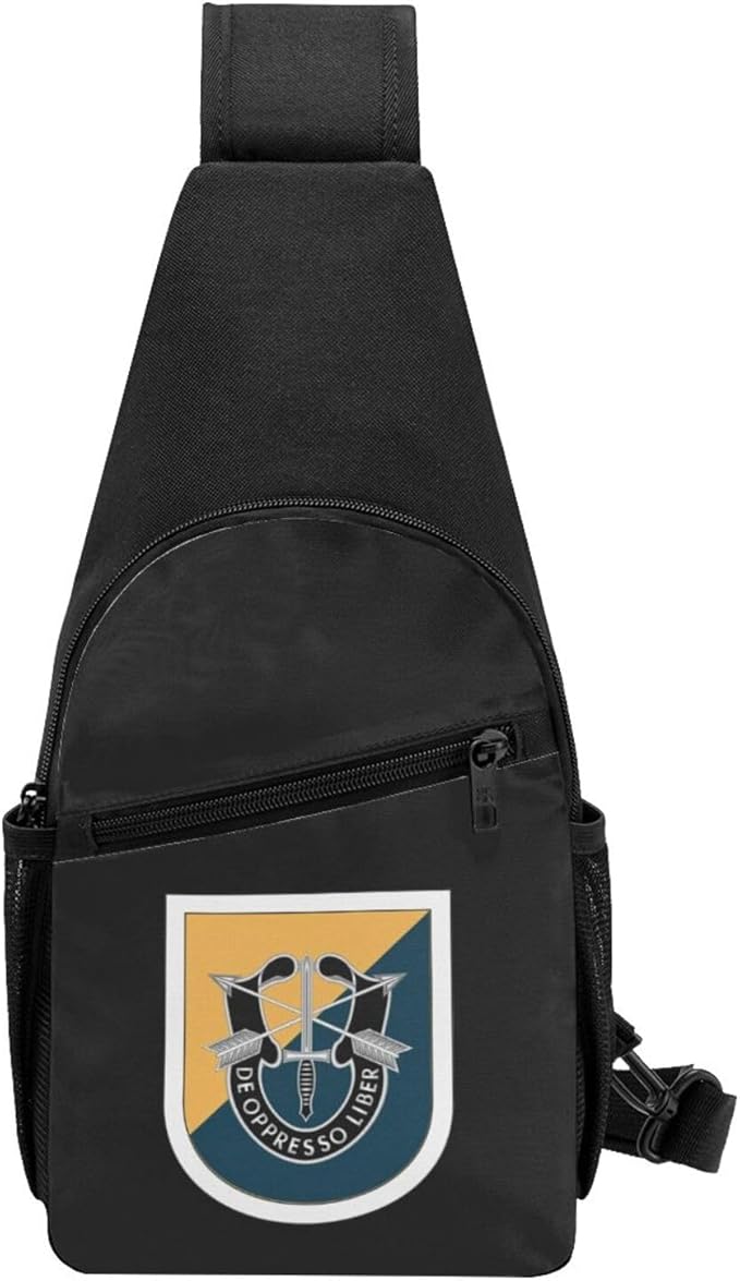 US Army 8th Special Forces Group Chest Pack Leisure Shoulder Crossbody Chest Bag
