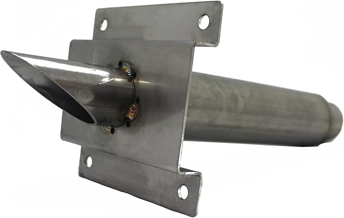 GenExhaust Universal Generator Exhaust System Double Layer Wall Attachment for 1-1/2 ID Steel tubing