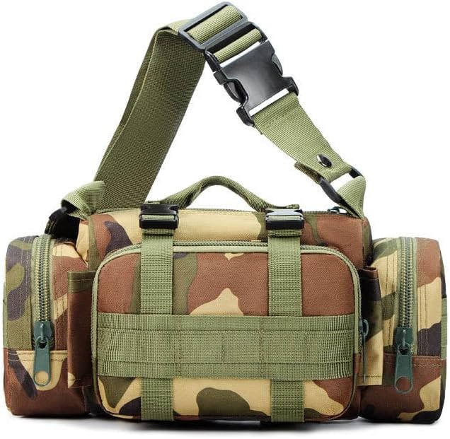 Outdoor Sports Hiking Pack Range Bag Molle Camouflage Tactical Camera Gear Bag - WL