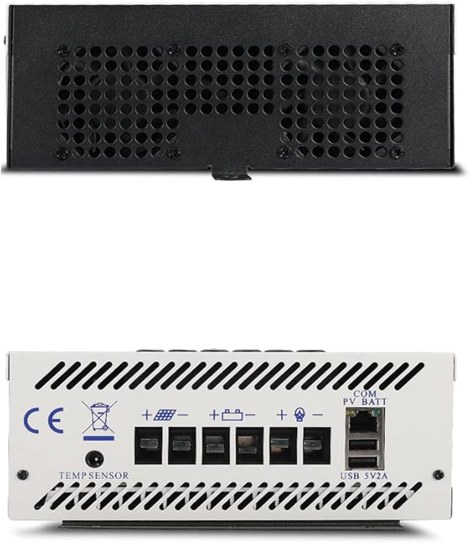 80 Amp MPPT Charge Controller MPPT 12V 24V 36V 48V Auto 80a Solar Charge Regulator Max 150V w/LCD Display Work with AGM Gel Flooded and Lithium Max Input Power 4000W