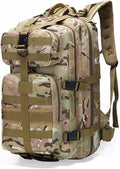 Military Tactical Backpack 3 Day Assault Pack Army Molle Bag Backpacks Rucksack 35L (CP Camouflage)