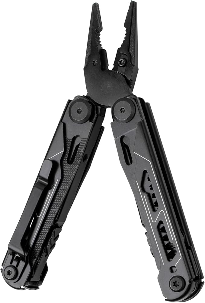 Multitool 28 in 1 Multi Tool Pliers with Pocket Knife Bottle Opener Saw EDC for Survival Camping Hunting and Hiking