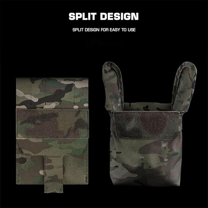 Small Tactical First Aid Pouch Lightweight Medical Kit Bag for MOLLE Straps Compact Organizer for Chest Rigs Battle Belts Hiking Packs