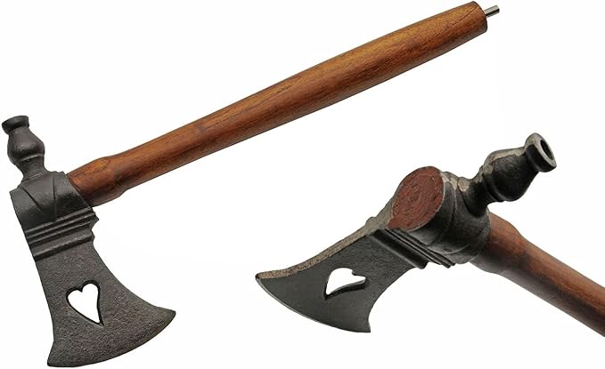 Heart Shape Carbon Steel Blade Wood Handle 13 Peace Axe