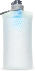 HydraPak Flux+ 1.5L Filter Kit - Collapsible Backpacking Water Bottle - BPA Free Ultra Light Spill-Proof Twist Cap Clear