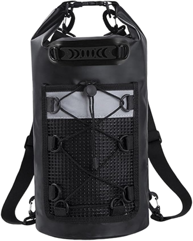 Dry Bag Storage Bag Keeps Gear Dry 10L Lightweight Comfortable with Handle for Camping Men/Women Boating Hiking Rafting Black