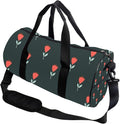 Hand Drawn Field Foldable Duffle Bags For Men Women Oxford Tote Bags Adjustable Shoulder Strap Convertible Carry Backpack Gothic Duffle Bag For Baseball Gym Gym Backpack With Shoe Compartment