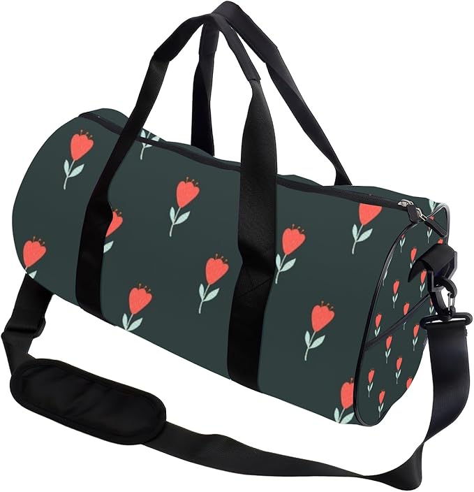 Hand Drawn Field Foldable Duffle Bags For Men Women Oxford Tote Bags Adjustable Shoulder Strap Convertible Carry Backpack Gothic Duffle Bag For Baseball Gym Gym Backpack With Shoe Compartment