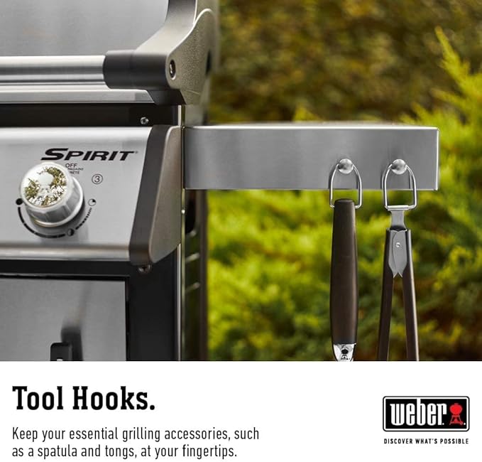 Weber Spirit S-315 Liquid Propane Gas Grill Stainless Steel